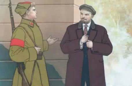 列宁与卫兵的故事